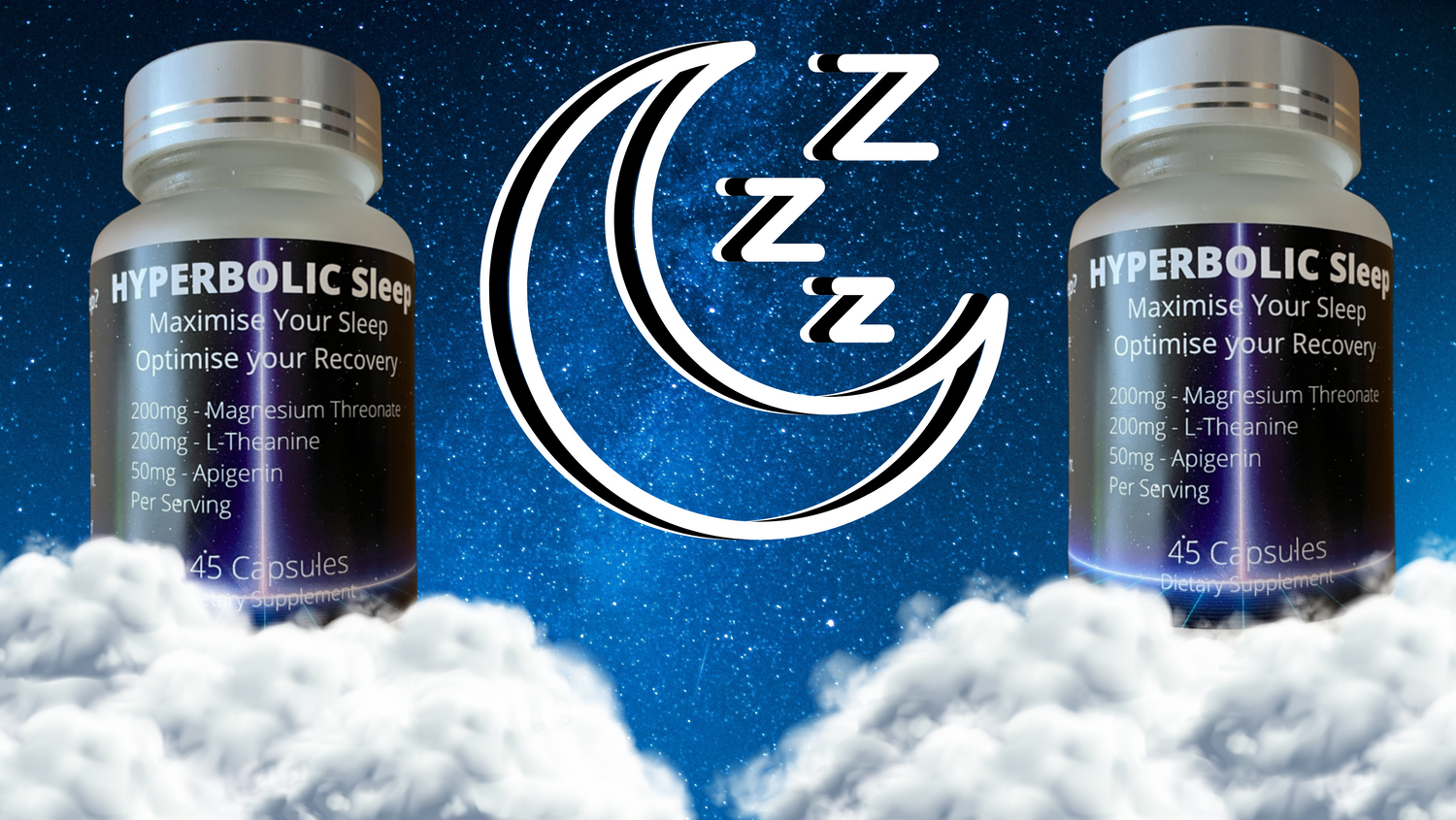 Sleep Supplement, Sleep Support, Sleep hacks, Sleep tips, Sleep better, Magnesium Threonate, Magnesium Theanine, Apigenin, Sleep Stack, Sleep, Recovery, Health, Fitness